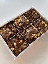 Load image into Gallery viewer, DOUBLE CHOC HAZELNUT BROWNIES
